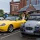 Āgenskalna tirgū ar elpu aizraujošu eleganci norisinās klasisko mazauto vakars