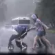 Dzeltenais brīdinājums! Rīgai tuvojas pērkona negaiss ar stiprām lietusgāzēm
