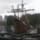 Kristofora Kolumba Kuģa Replika "Nao Santa María" Viesojas Londonā, Piedāvājot Ieskatu 15. Gadsimta Jūras Vēsturē