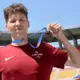Latvijas Vieglatlēts Daniels Ģiedris Izcīna Vēsturisku Bronzu Eiropas Jaunatnes Olimpiskajā Festivālā Skopjē