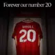 Liverpool F.C. mūžīgi godinās Diogo Jotu, pārtraucot izmantot leģendāro 20. numuru visās komandās
