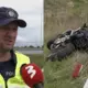 Mīklaina motocikla avārija Ķekavas pusē: Kas noveda pie kritiena un ko saka policija?