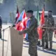NATO brigāde Latvijā maina vadību: Pulkvedis Rīvss pārņem stafeti no pulkveža Aspiro Ādažos