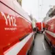 Postošs ugunsgrēks Olainē: Liesmas aprij ēkas un transportlīdzekļus, VUGD diennakts bilance šokē ar notikumu daudzveidību