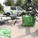 Satraucoša velosadursme Ķīpsalā: ārvalstu students smagi cietis