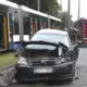 Satriecoša Sadursme Rīgā: Auto Ietriecas Tramvajā Brīvības Gatvē, Cietusī Pārsteidz Ar Rīcību