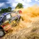 Sēska un Franča ekipāža ar Lielvārdes jostas spēku iesāk cīņas "Delfi Rally Estonia"