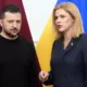 Siliņa Kijivā: tikšanās ar Zelenski un dalība Valstiskuma dienas svinībās