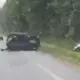 Šokējoša Autoavārija Uz Liepājas Šosejas: Automašīna Burtiski Pārrauta Uz Pusēm Aiz Lielupes Tilta