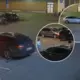 Ulbrokā pie “Sāgas”: Sudraba "Audi" Apskādē Auto un Kaunpilni Aizbēg – Policija Meklē Lieciniekus