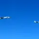 Ungārijas "Gripen" iznīcinātāji pavada Krievijas lidmašīnas pie Latvijas krastiem