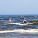 Vecāķos Jūras Veldze Kļūst Dzestra: Temperatūras Straujais Kritums Līdz +16°C Pārsteidz Peldētājus Jūlija Sākumā
