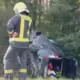 Ventspils šoseju paralizē smaga avārija; satiksme apstājas pie Varkaļiem