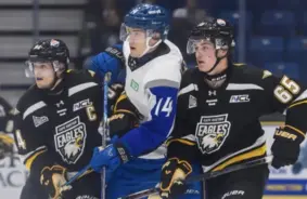 17 gadus vecais Olivers Mūrnieks spoži debitē QMJHL, krājot punktus un cerības uz NHL