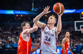 Andrejam Gražulim traumas dēļ traģiski noslēdzies «EuroBasket 2025» – smags trieciens Latvijas izlasei