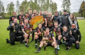 "Baltic XL/Livonia" Pēc Trīs Gadu Pārtraukuma Atkal Kronēti Par Latvijas Čempioniem Regbijā