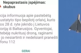 Baltkrievijas drons Lietuvā: atrasts militārajā poligonā, ceļ bažas par reģiona drošību