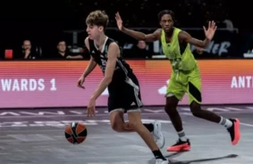 Divi Latvijas basketbola brīnumi – Mila Luzgina un Ričards Aizpurs – izcīnījuši ceļazīmi uz NBA un FIBA “Basketbols bez robežām” nometni Mančestrā