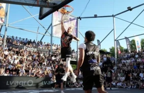 Eduards Avotiņš – Grīziņkalna Gaisa Karalis: LNB MVP triumfē “Kings of Air” danku šovā