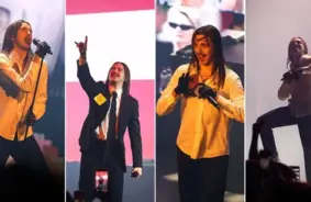 Foto: Tomijs Kešs ar grandiozu koncertu Rīgā iepriecina un aizkustina publiku