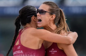 Graudiņa/Samoilova Triumfē Gštādes “Elite 16” Izslēgšanas Spēlēs: Iespaidīga Uzvara Alpu Sirdī