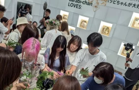 Jāņu maģija aizrauj Japānu: Osakas EXPO svin Latviju un tradīcijas