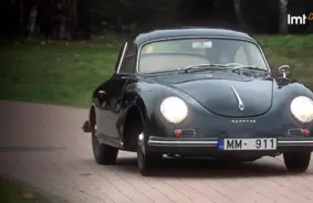 Jaunākajā "Ātruma cilts" sērijā – Marisa Mežgala restaurētais "Porsche 356 A"