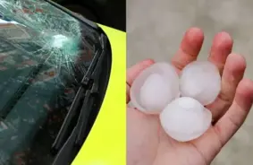 Kad krusa izdauza automašīnas stiklu: Kā rīkoties un ko segs apdrošināšana?