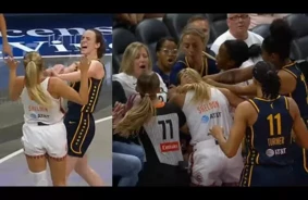Kaislības Uzvirmo WNBA: Sadursmes un Izraidīšanas Pēc Pārkāpuma Pret Keitlinu Klārku Saskaršanos ar “Sun”