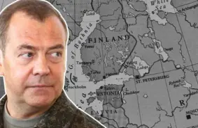 Kremļa melu tīkls: Medvedevs apsūdz Somiju gatavošanās iebrukt Krievijā