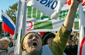 Krievijā aizturēts un apcietināts liberālās partijas "Jabloko" funkcionārs par "viltus ziņām"