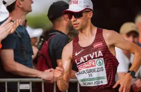 Latvijas soļotājs Raivis Saulgrieža ieņem 41. vietu Pasaules čempionātā Tokijā