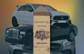 Latvijas uzņēmuma vārds uzpeld miljoniem vērtā luksusa auto kontrabandas shēmā uz Krieviju