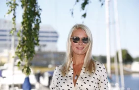Liene Šomase izved sabiedrībā draugu: Kas viņš ir un kas viņus saista?