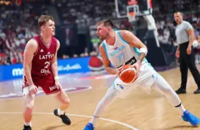 Luka Dončičs gatavs Eiropas čempionātam pēc Rīgā gūtās traumas