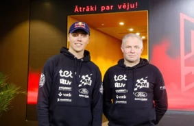 Mārtiņš Sesks un Renārs Francis: Latvijas Cerības Somijas WRC Rallija Mežos Pakāpjas uz Astoto Vietu