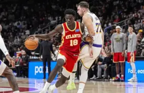Ne gaidīta sensācija NBA: "Hawks" bez līderiem sagrauj "Lakers" uzvaru sēriju