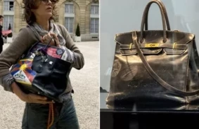 Oriģinālā Džeinas Birkinas "Birkin" soma pārdota par rekordlieliem 10 miljoniem dolāru