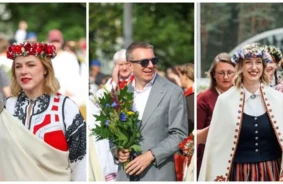 Politisko līderu tērpu vēstījums Skolu jaunatnes dziesmu un deju svētkos: starp tradīciju un mūsdienīgumu