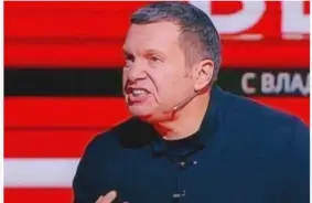 Propagandista Solovjova mīļākā Ukrainas kara laikā kļuvusi 10 reizes bagātāka