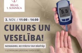 Rīgā notiks bezmaksas cukura diabēta pārbaudes – piesakieties laikus!