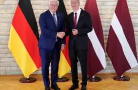 Rinkēvičs: Vācija ir neaizstājams NATO sabiedrotais Baltijas jūras reģionā, sargājot zemūdens infrastruktūru