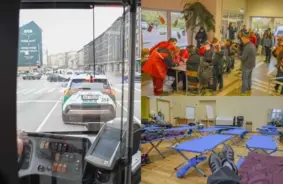 Sarkanais brīdinājums Rīgā: Mācību nolūkos izdzīvota evakuācija no pilsētas centra