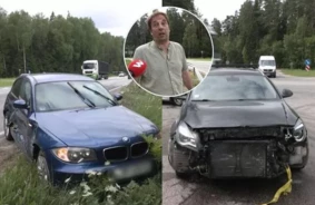 Satriecošs negadījums uz Rīgas apvedceļa: BMW šoferis vaino "Opel" vadītāja nervus un ceļa "radaru ēnu"