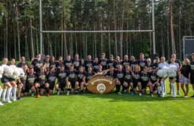 Sensacionāla atgriešanās tronī: "Baltic XL/Livonia" Valmierā nosvin regbija svētkus un atjauno valdīšanu