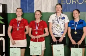 Siguldas badmintonistes izcīna vēsturiskas sudraba medaļas pasaules junioru reitinga turnīrā