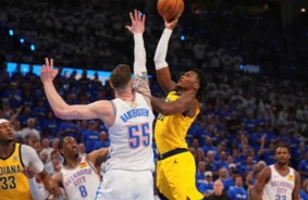"Thunder" Viena Soļa Attālumā no NBA Čempiona Titula: Viljamss Spožā Mačā Nodrošina 3-2 Vadību Finālsērijā