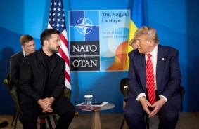 Tramps Zelenskim: "Kāpēc jūs neuzbrūkat Maskavai?" Kijiva: "Iedosiet ieročus, izdarīsim!"