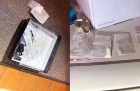 Valsts Policija Rēzeknē Aiztur Bruņotus Narkodīlerus: Atrastas Šļirces ar Nezināmu Šķidrumu un Amphetamines