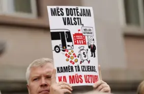 Valsts darba inspekcija: Pasažieru pārvadātāju protesti nedrīkst kaitēt darbiniekiem